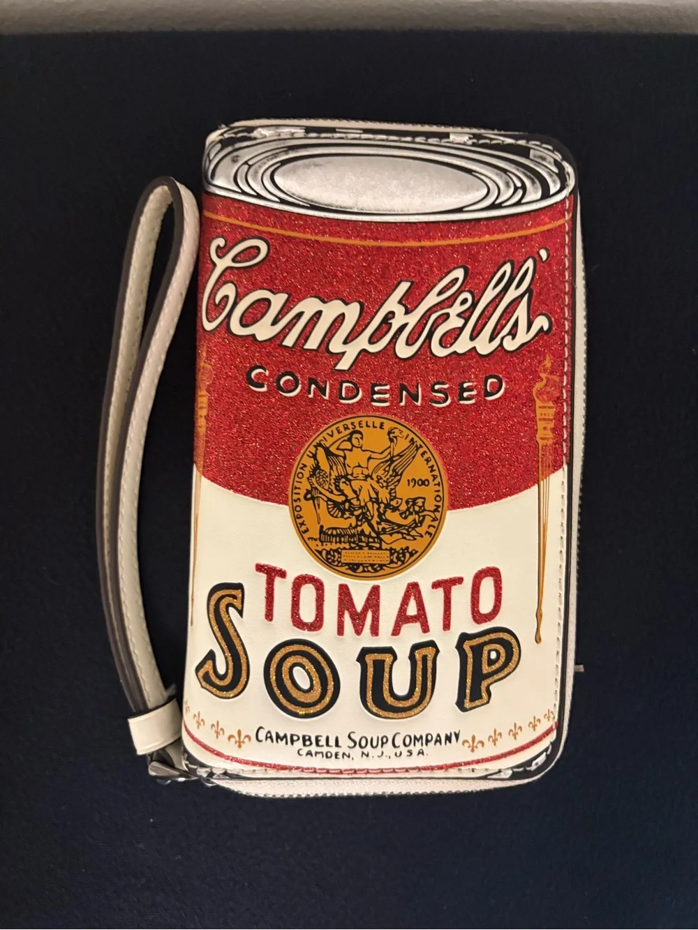 RARE Coach x Andy Warhol Campbell's Soup wallet/wristlet